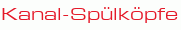 Kanal-Spülköpfe